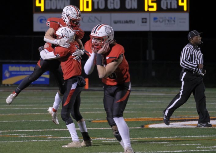 Chris Masse on football Canton, Jersey Shore are brothers in arms as